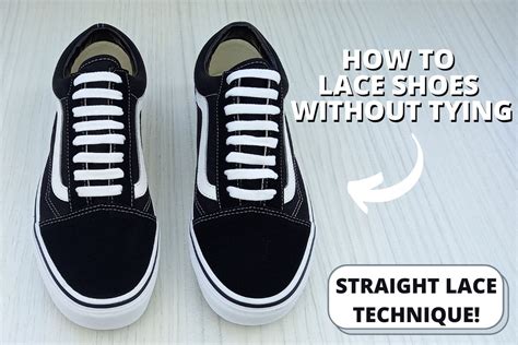 how to lace shoes so they slip on